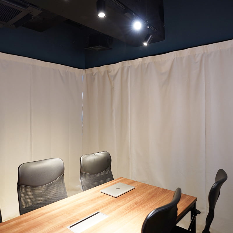 オフィス用防音カーテン 「コーズ 防炎タイプ」