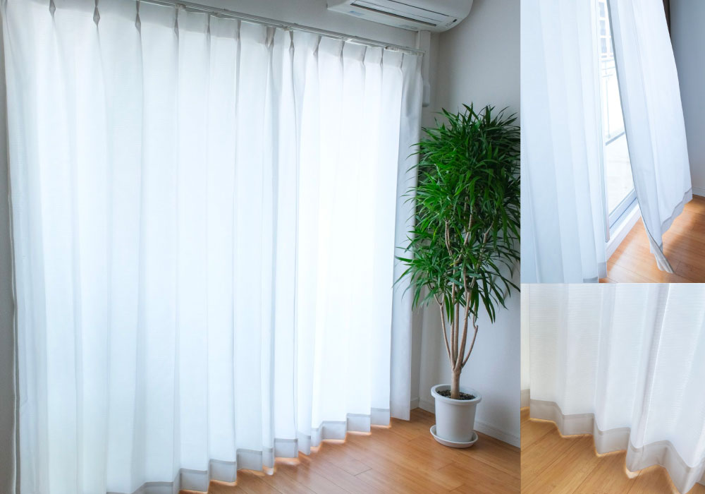 防音レースカーテン トルモア