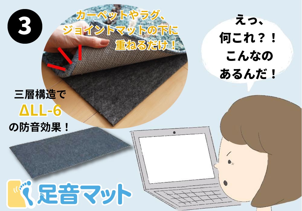 足音マットの追い防音03