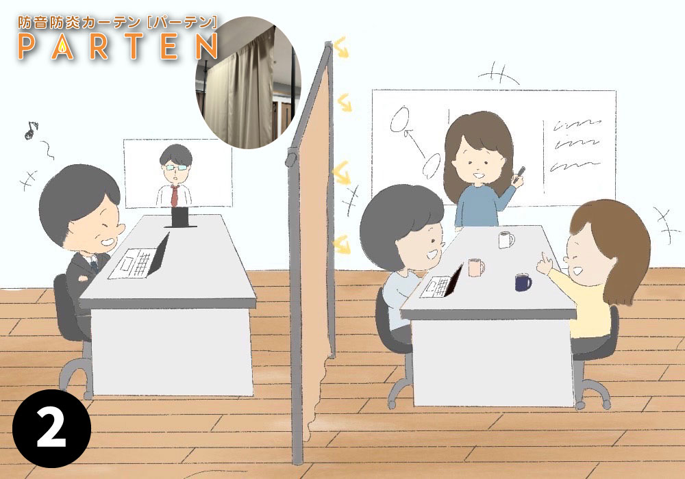 オフィスの追い防音02