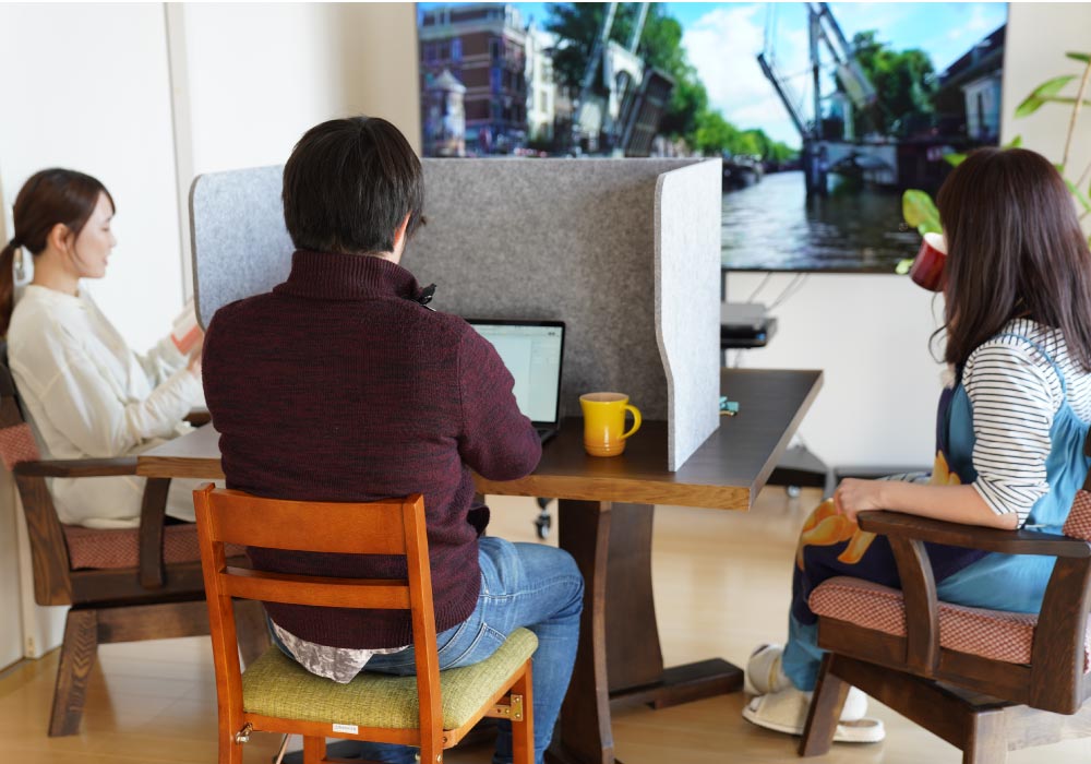 簡易パーテーション