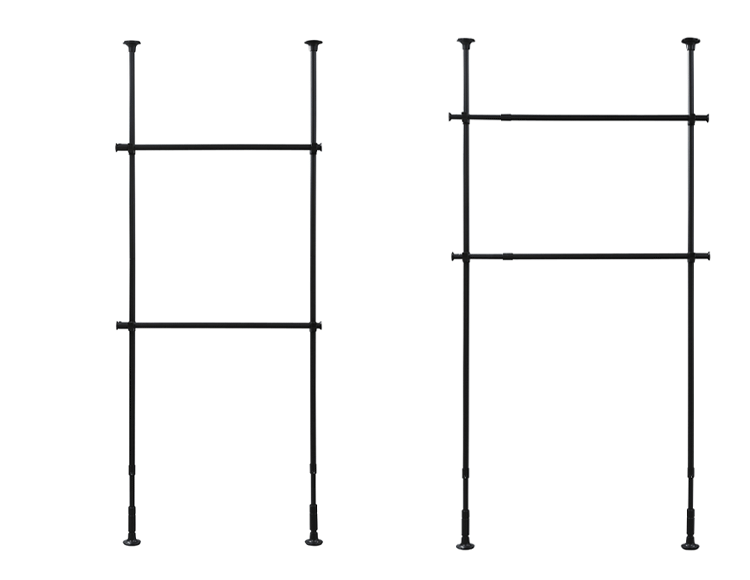 突っ張りワードローブ 使用イメージ