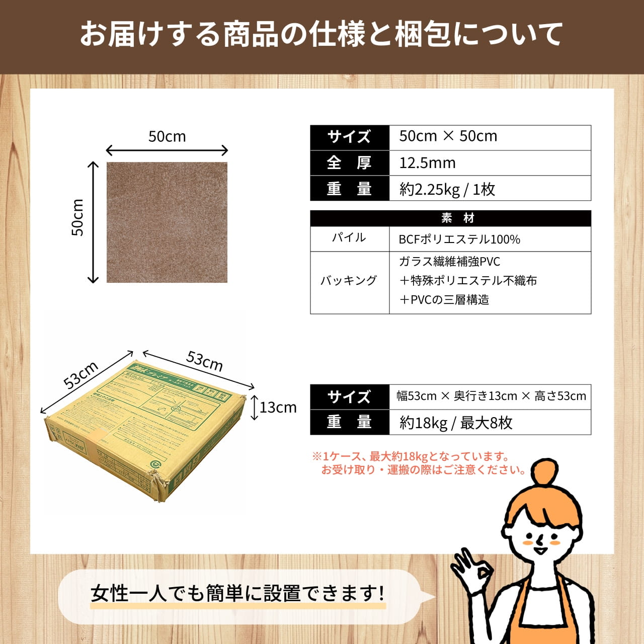 静床プレミアお届け時の仕様と梱包について