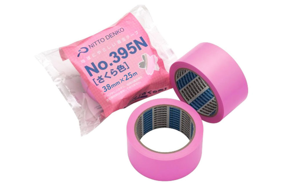 さくら色の華やかな養生テープ