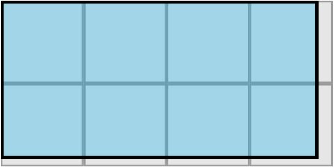 本間・京間1畳(95.5cm×191cm)