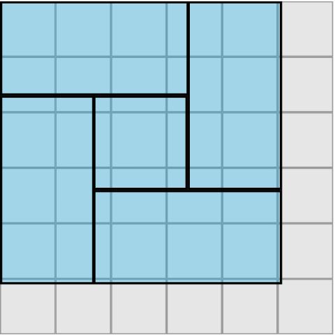 団地間4.5畳(255cm×255cm)