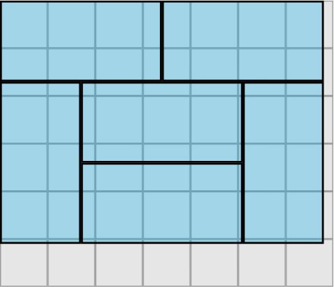 団地間6畳(255cm×340cm)