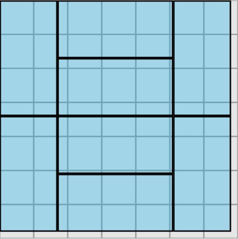 団地間8畳(340cm×340cm)