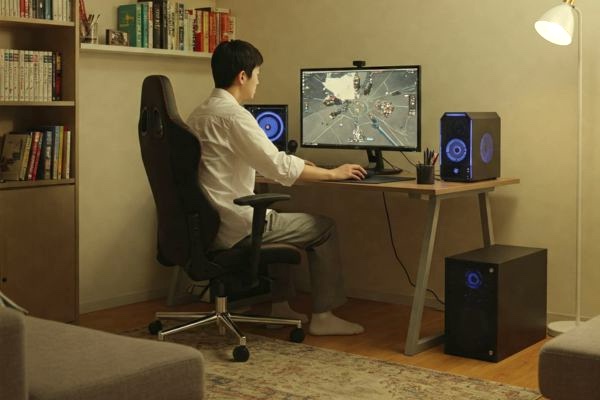 家具やデスクの位置を見直す