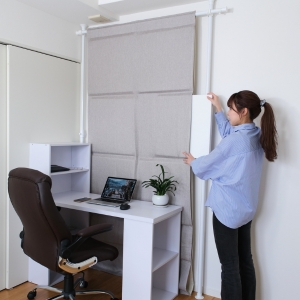 パーテンポケット付き