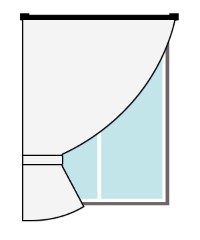 【片開き(1枚)で製作の場合】
