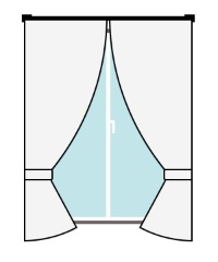 【両開き(2枚)で製作の場合】