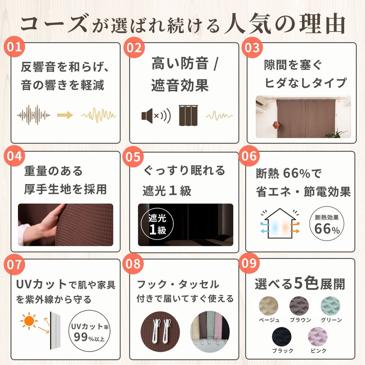 コーズについて