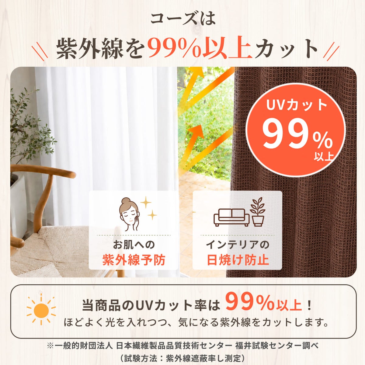 コーズのサイズ