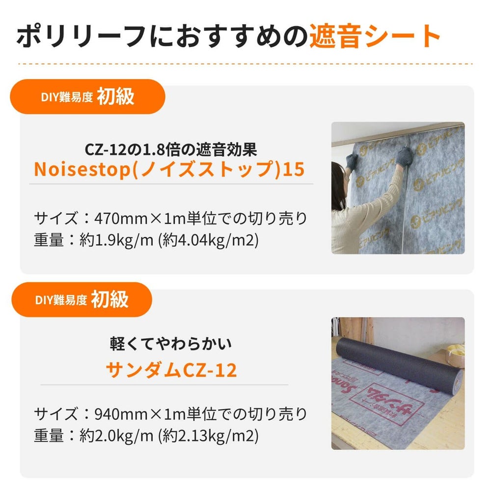 ポリリーフについて