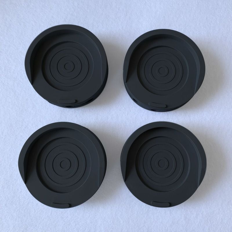 ハイパー防振ゴムマット 洗濯機・冷蔵庫用 4枚入 25mm×70φ | 防音専門