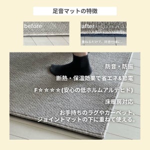 防音マットセット 静床ライト 8枚 足音マット 4枚 | 防音専門ピアリビング